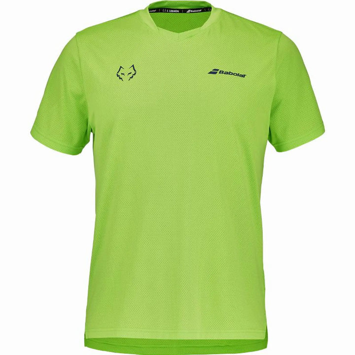 Camiseta Babolat Juan Lebron Crew Neck Verde