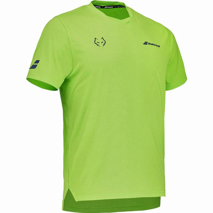 Camiseta Babolat Juan Lebron Crew Neck Verde