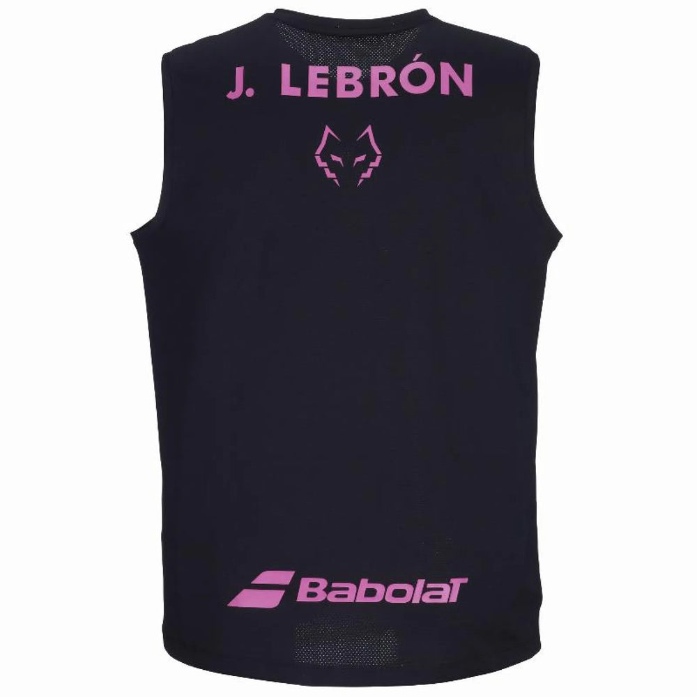 Camiseta Babolat Juan Lebron Negro