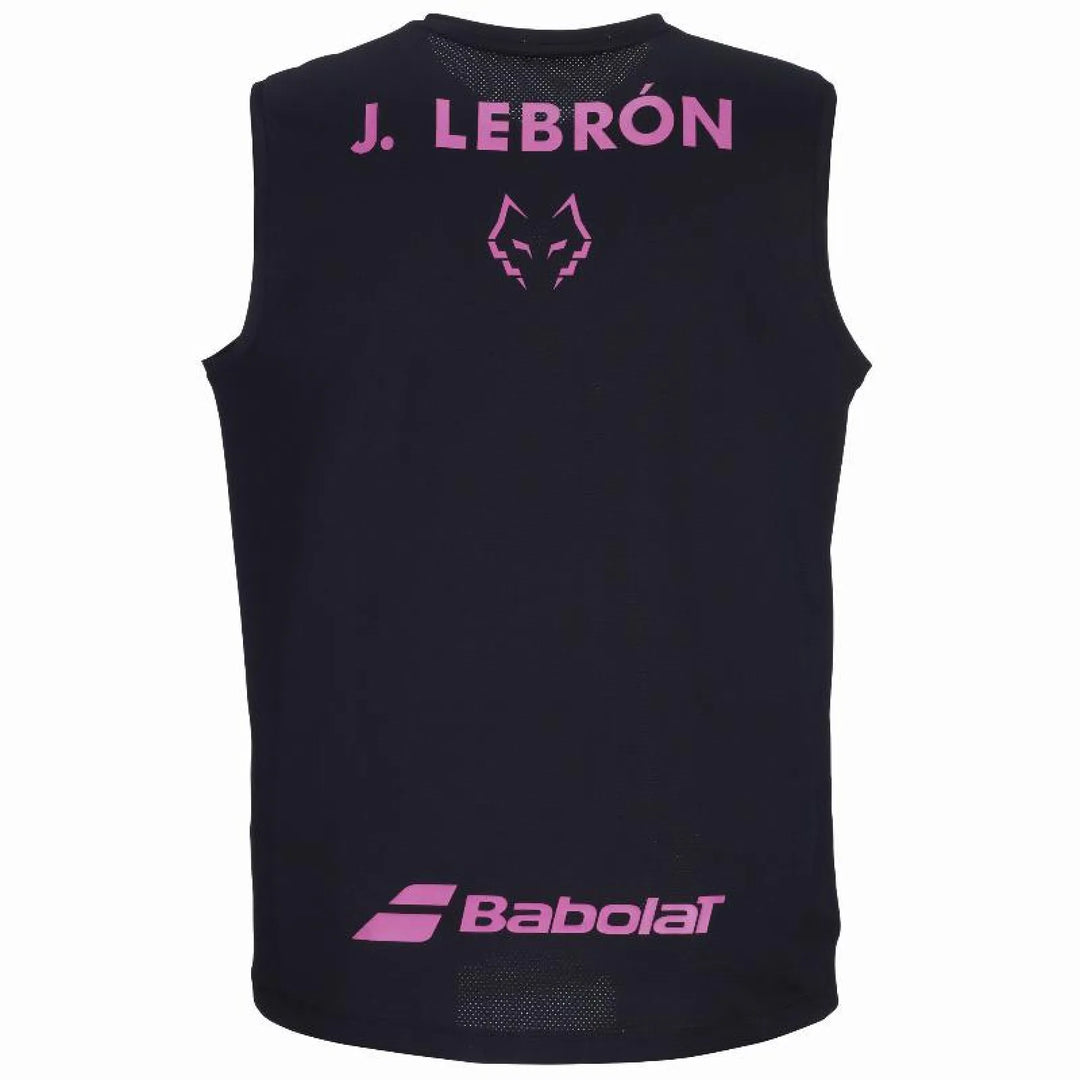 Camiseta Babolat Juan Lebron Negro