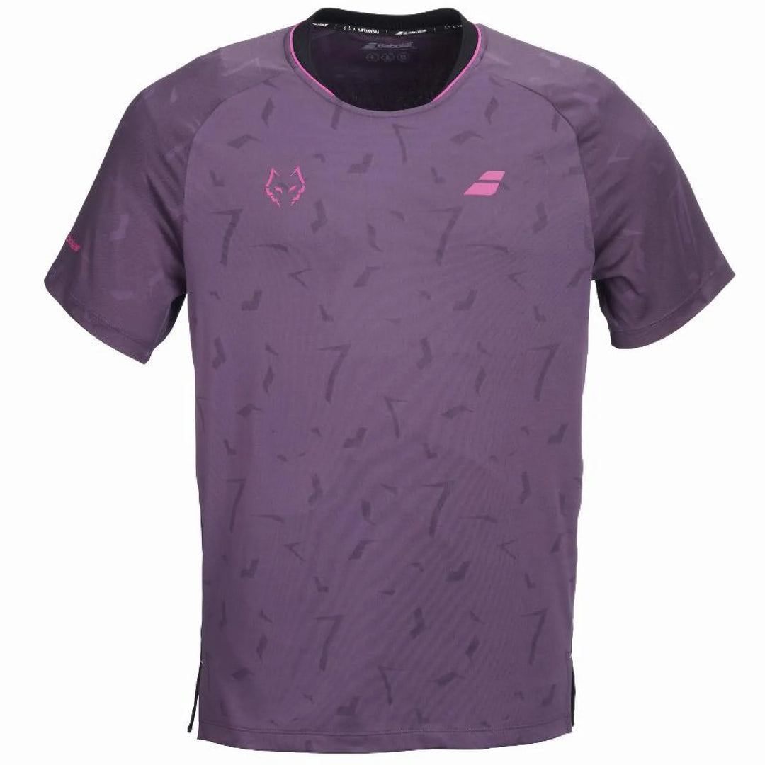 Camiseta Babolat Juan Lebron Replica Ciruela