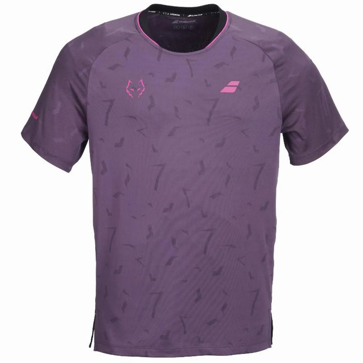 Camiseta Babolat Juan Lebron Replica Ciruela