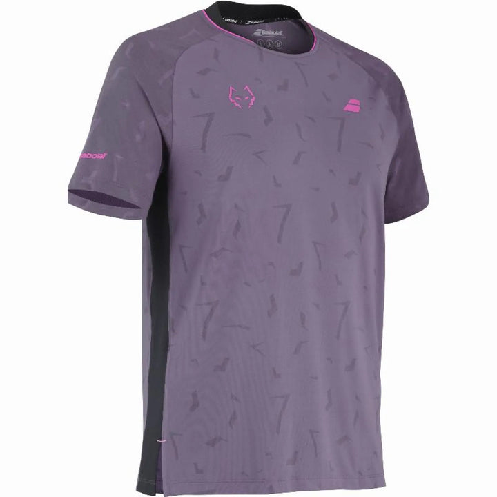 Camiseta Babolat Juan Lebron Replica Ciruela