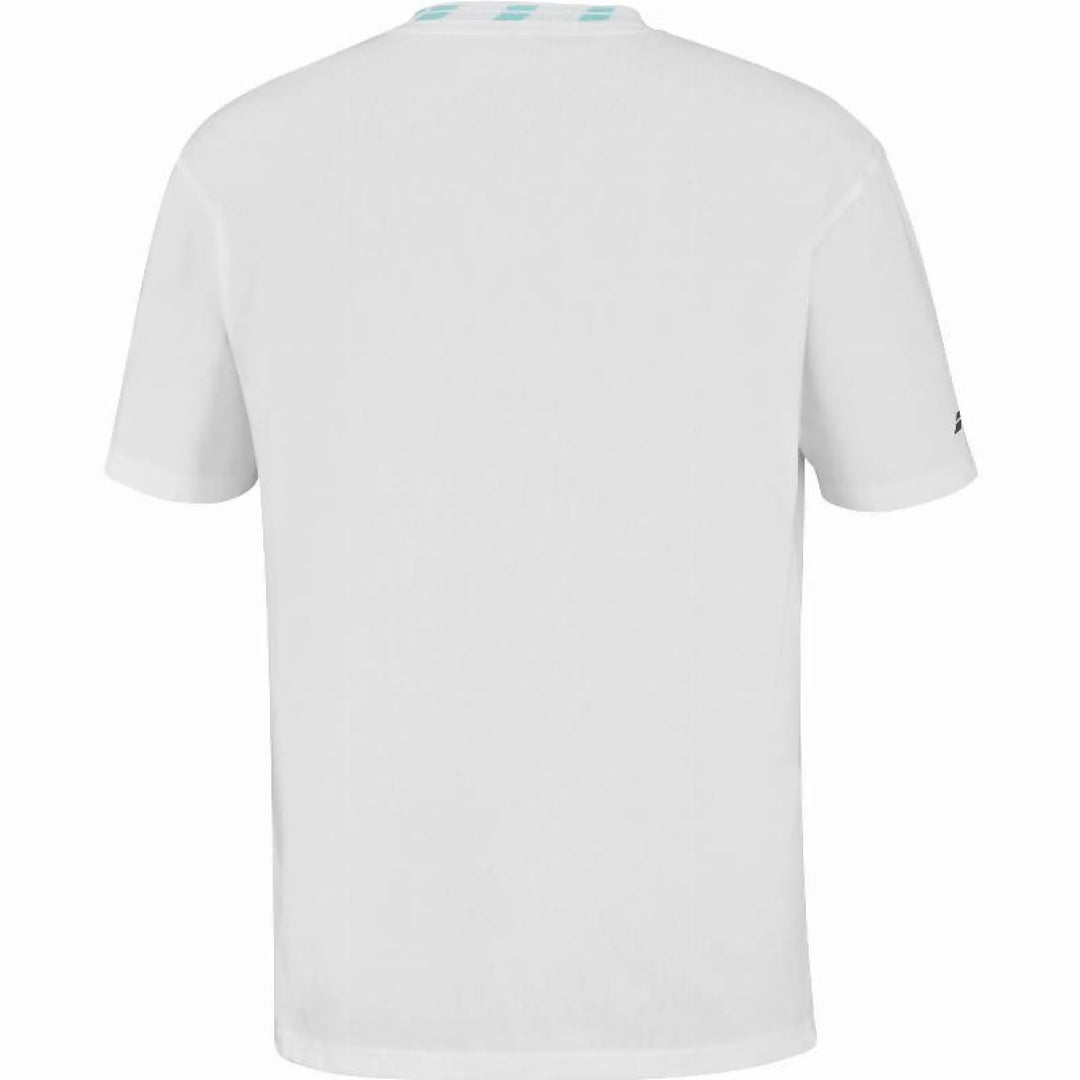Camiseta Babolat Juan Lebron Wide Algodon Blanco