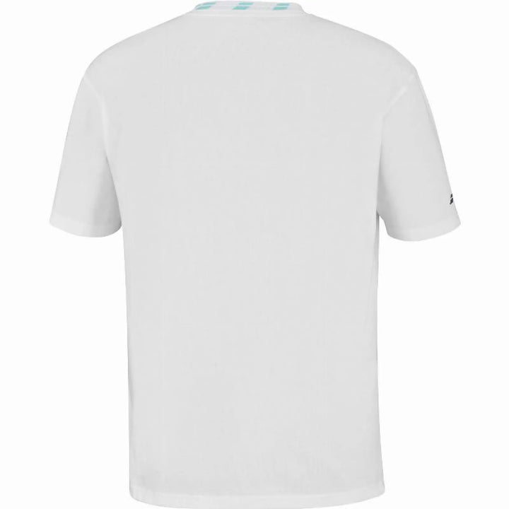 Camiseta Babolat Juan Lebron Wide Algodon Blanco