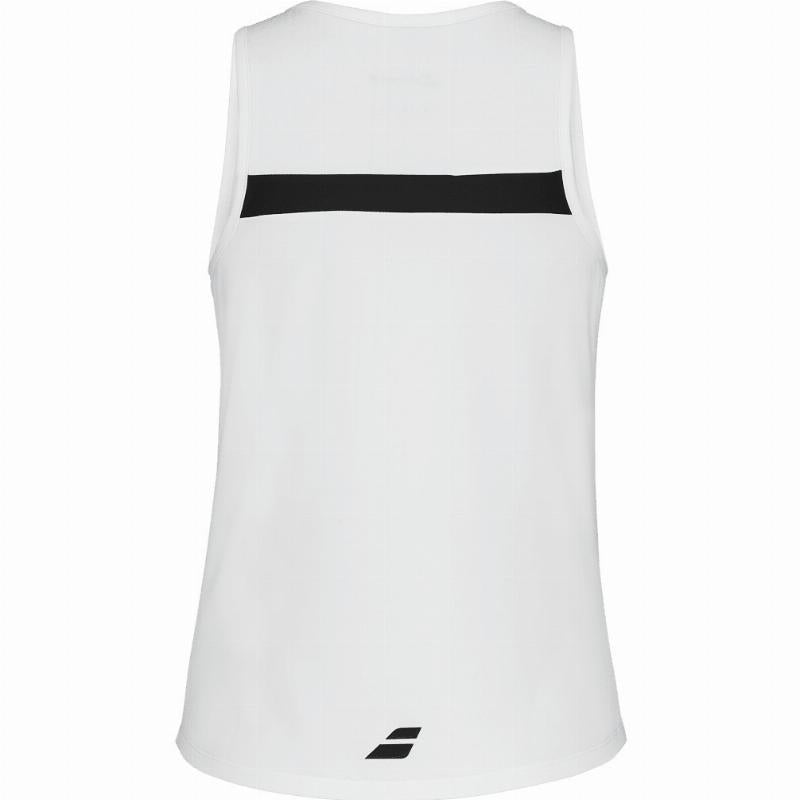 Maglietta Babolat Padel Bianca Donna
