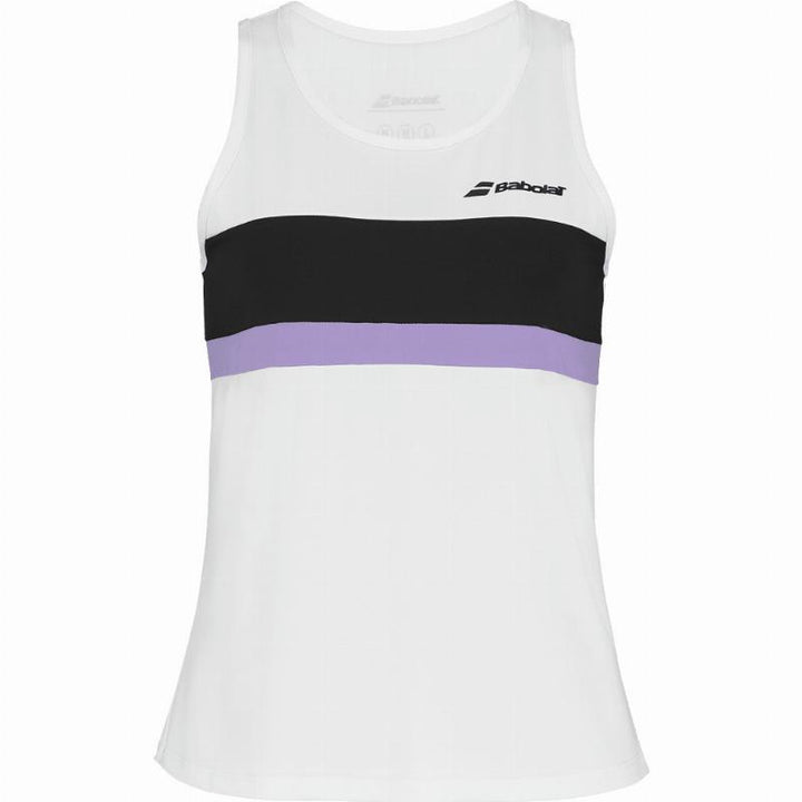 Maglietta Babolat Padel Bianca Donna