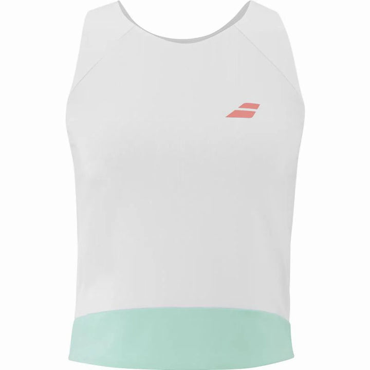Camiseta Babolat Perf Blanco Mujer