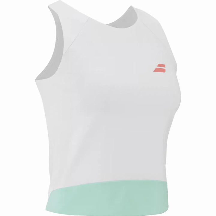 Camiseta Babolat Perf Blanco Mujer