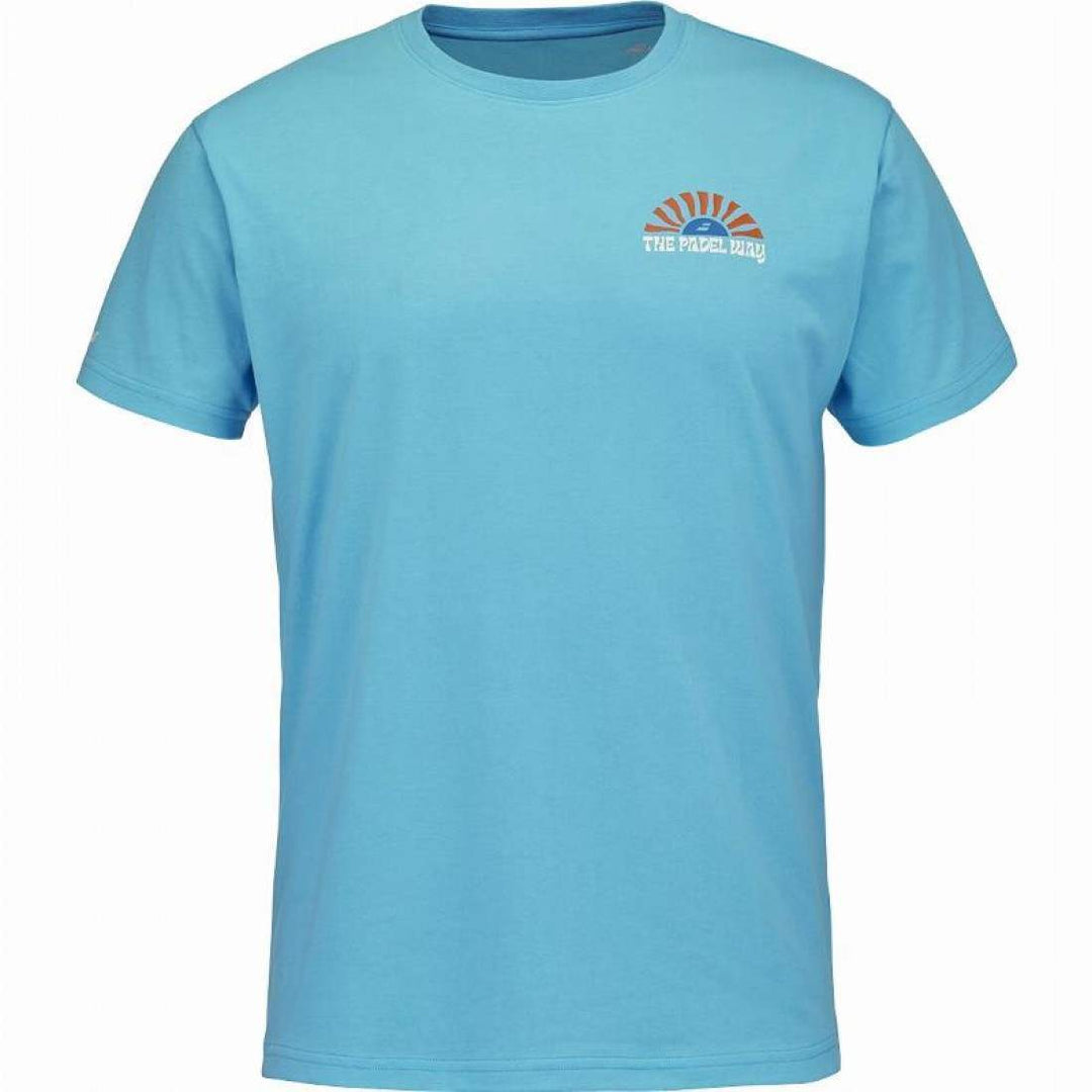 Camiseta Babolat Perf Cotton Azul