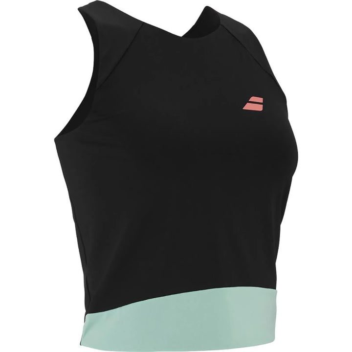 Camiseta Babolat Perf Negro Mujer
