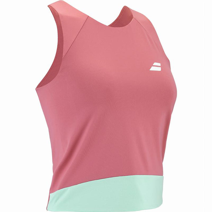 T-shirt Babolat Perf Rosa Donna
