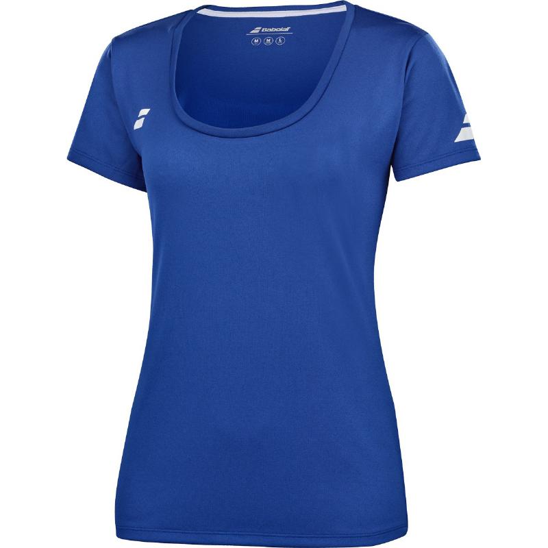 Babolat Play Capsleeve Women's Blue T-Shirt