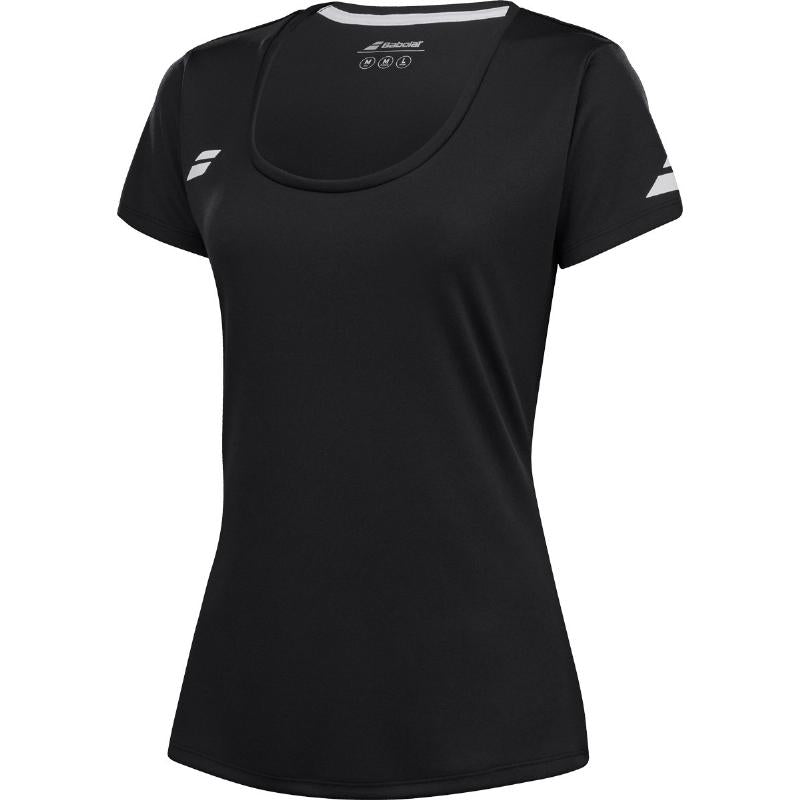 Babolat Play Capsleeve T-Shirt Black Women
