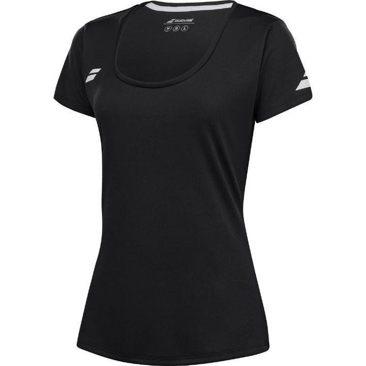 Babolat Play Capsleeve T-Shirt Black Women
