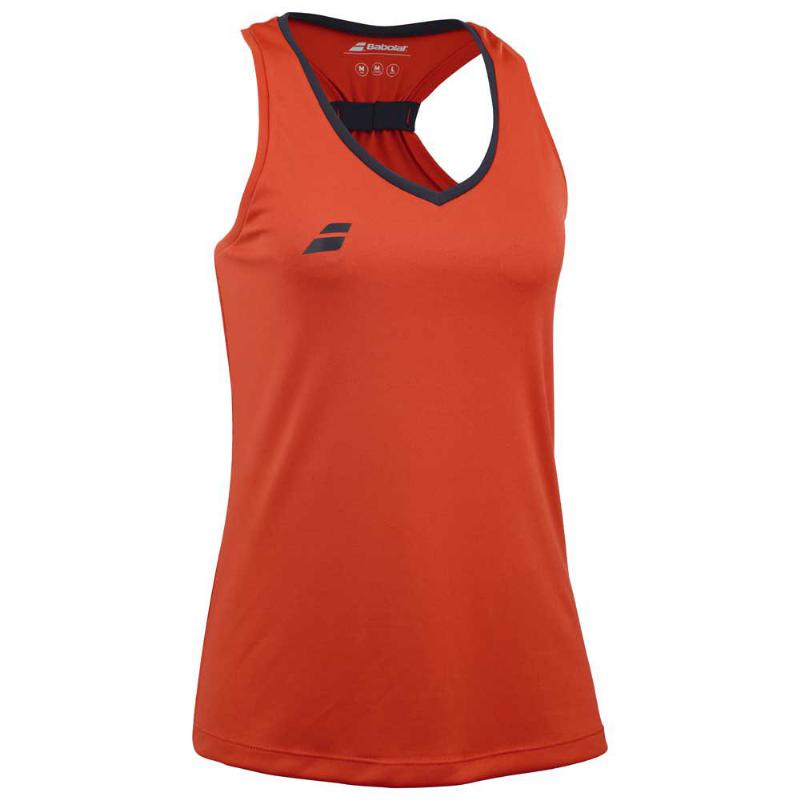 Maglietta Babolat Top Rossa Donna