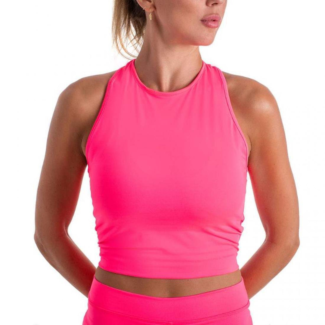 Camiseta BB Basica Corta Rosa Fluor | Bb