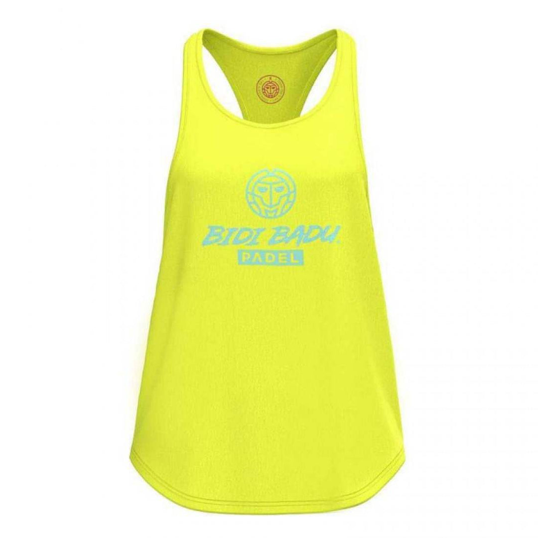 Camiseta Bidi Badu Beach Spirit Chill Amarillo Neon Aqua Mujer | BIDI BADU