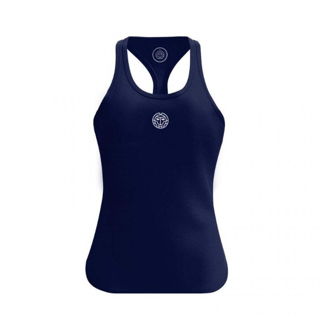 Camiseta Bidi Badu Crew Azul Oscuro Mujer | BIDI BADU