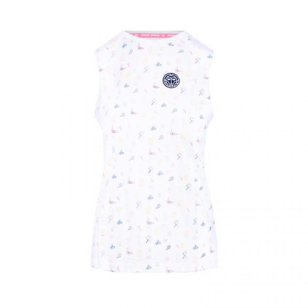 Camiseta Bidi Badu Emefa Blanco Mixto | BIDI BADU