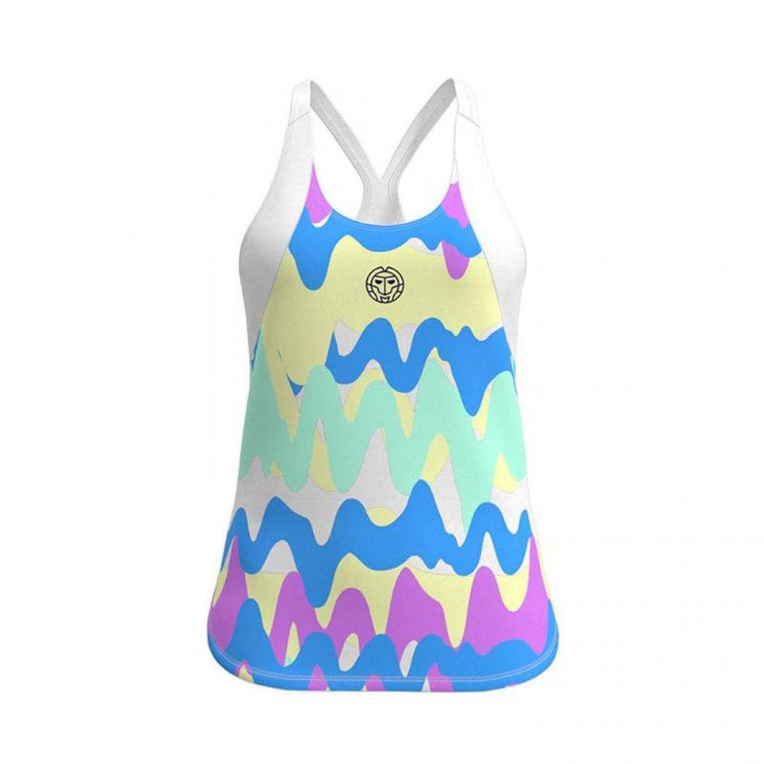 Camiseta Bidi Badu Good Vibes Blanco Mix | BIDI BADU