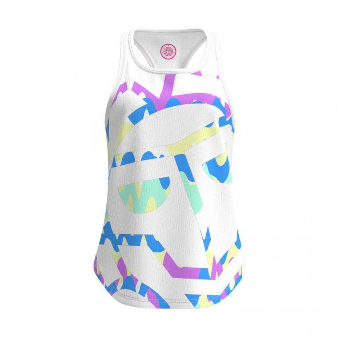 Camiseta Bidi Badu Good Vibes Chill Blanco Mix | BIDI BADU