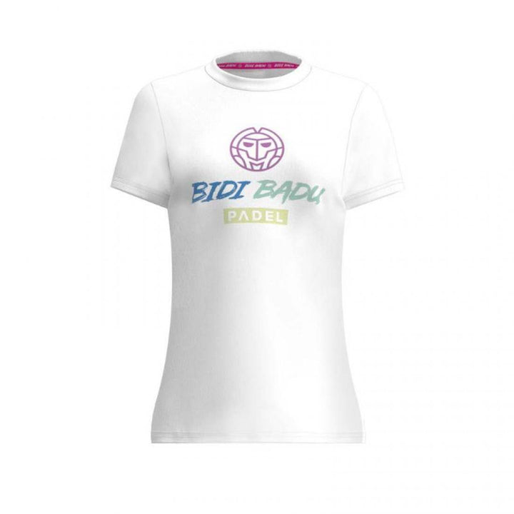 Camiseta Bidi Badu Good Vibes Chill Tee Blanco Mix | Tienda Padelpoint