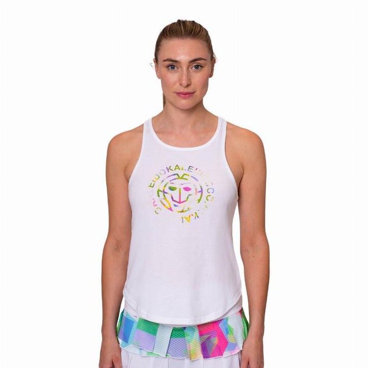 Bidi Badu Women's Kaleido Chill White Mix T-Shirt