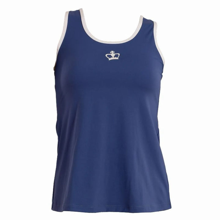 Camiseta Black Crown Creta Azul Blanco Mujer