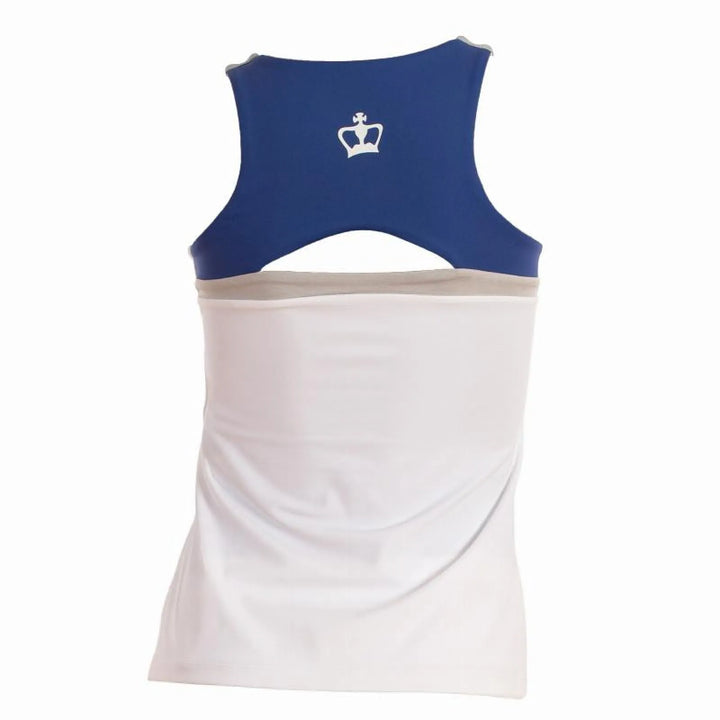 Camiseta Black Crown Naxos Blanco Gris Azul Mujer