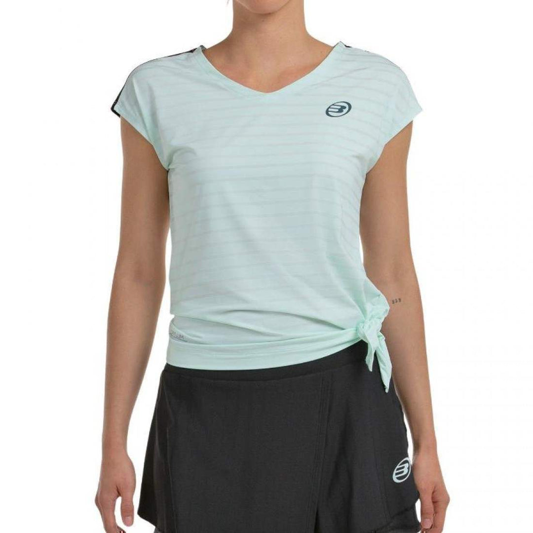 Camiseta Bullpadel Adoros Verde Agua Bicolor | Bullpadel