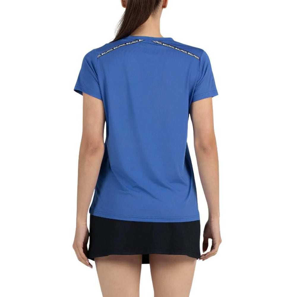 Camiseta Bullpadel Adventure 26I W Azul Intenso - vista 2