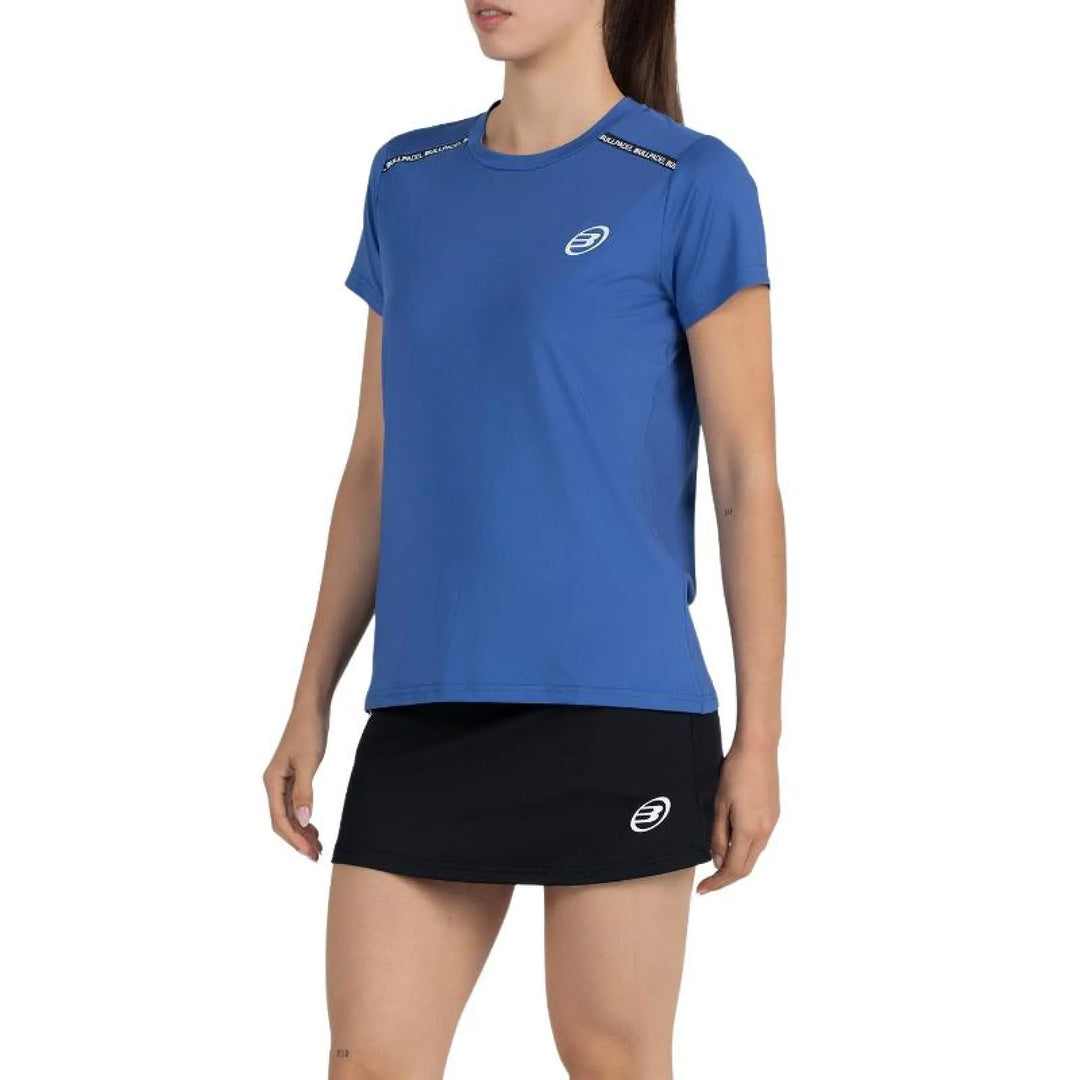 Camiseta Bullpadel Adventure 26I W Azul Intenso - vista 3