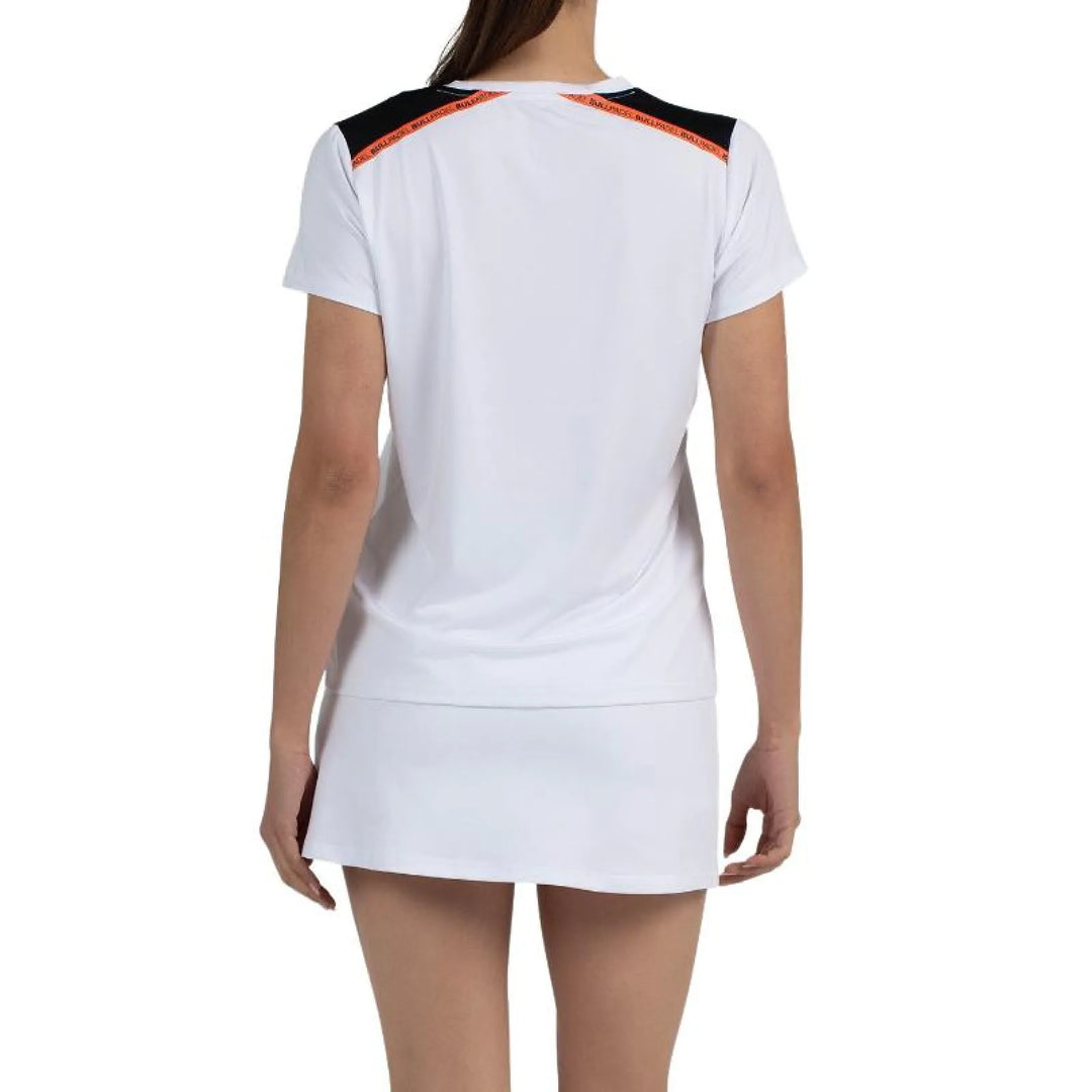 Camiseta Bullpadel Adventure 26I W Blanco - vista 2