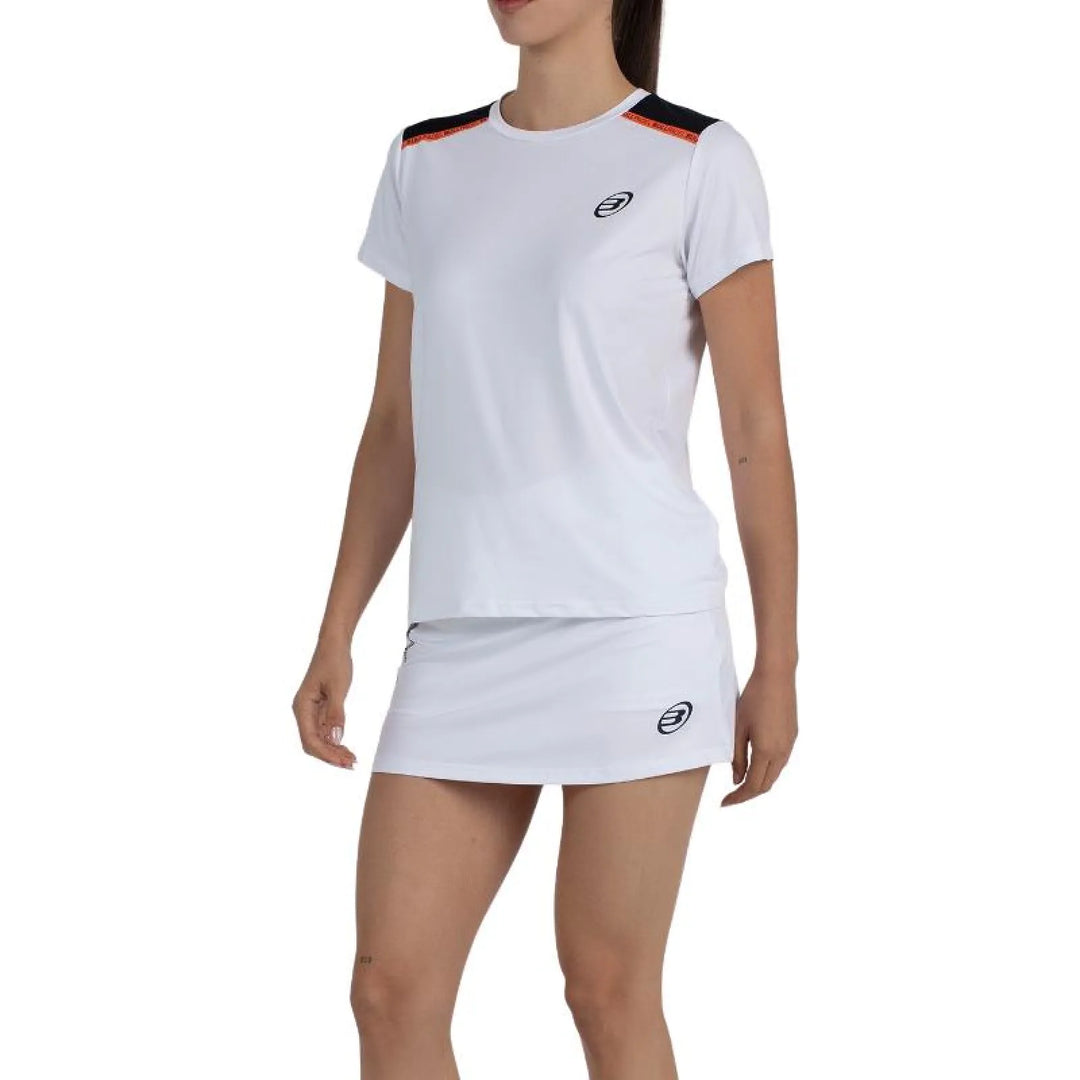 Camiseta Bullpadel Adventure 26I W Blanco - vista 3