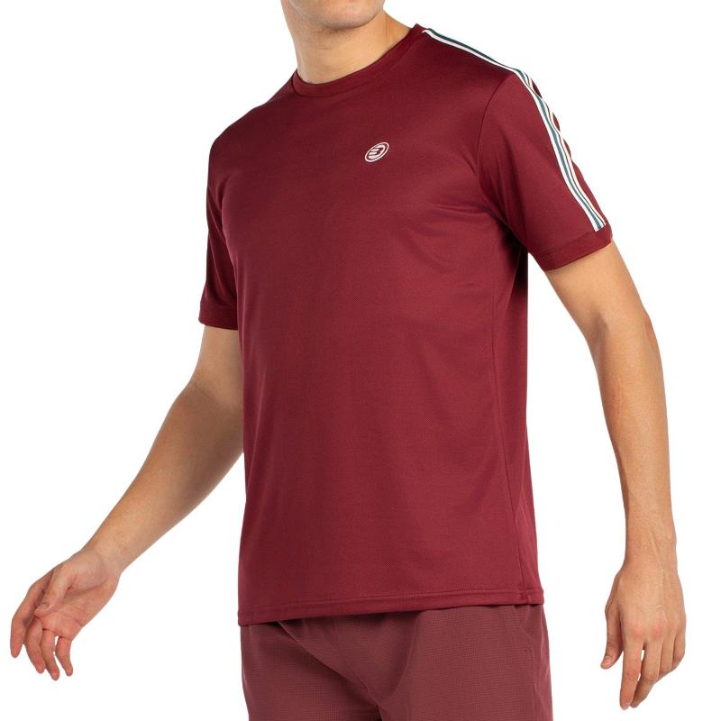 T-shirt Bullpadel Alder bordeaux