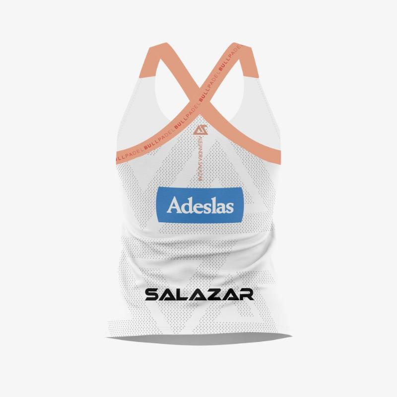 Maglietta Bullpadel Alejandra Salazar WPT Acoda Bianca