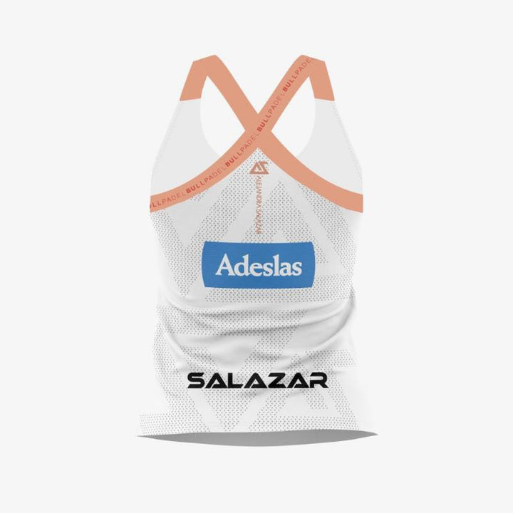 Maglietta Bullpadel Alejandra Salazar WPT Acoda Bianca