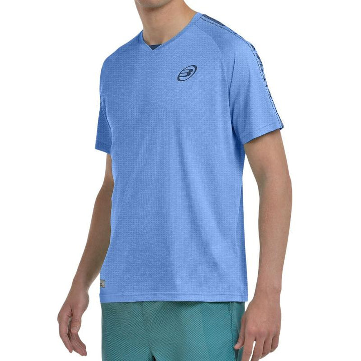 Maglietta Bullpadel Badan Blu Atomico Vigore