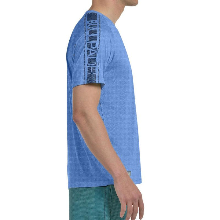 Maglietta Bullpadel Badan Blu Atomico Vigore