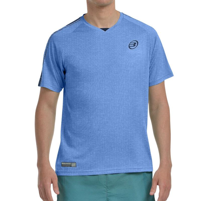 Maglietta Bullpadel Badan Blu Atomico Vigore