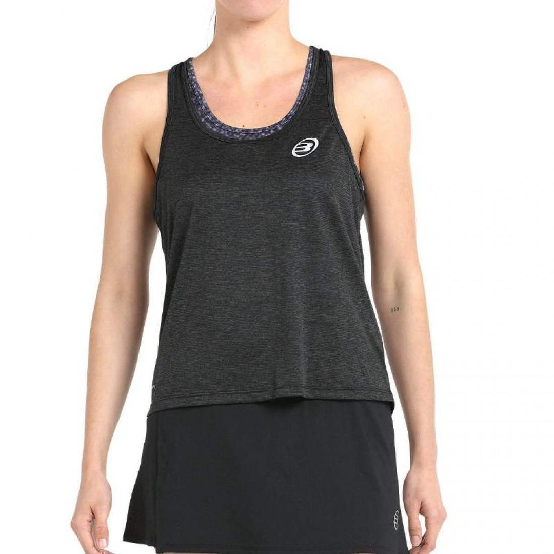 Camiseta Bullpadel Basan Negro Vigore | Bullpadel