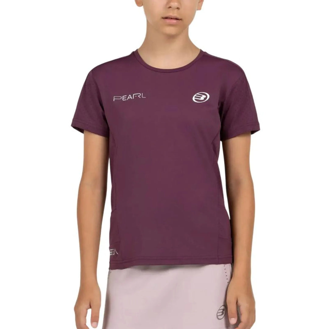 Camiseta Bullpadel Bea Gonzalez 26I Ciruela Junior