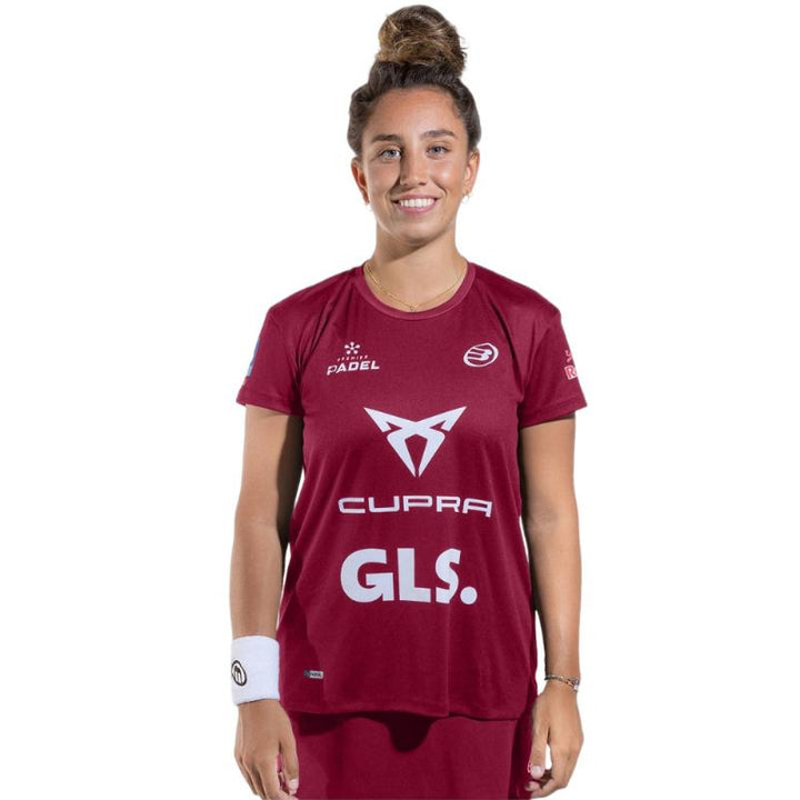 Bullpadel Bea Gonzalez Premier Padel Etico Cherry T-shirt
