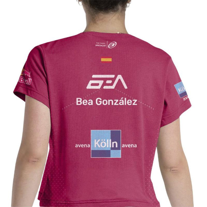Bullpadel Bea Gonzalez Premier Padel Etico Cherry T-shirt