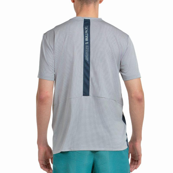 T-shirt Bullpadel Bilao Grigio Melange Medio