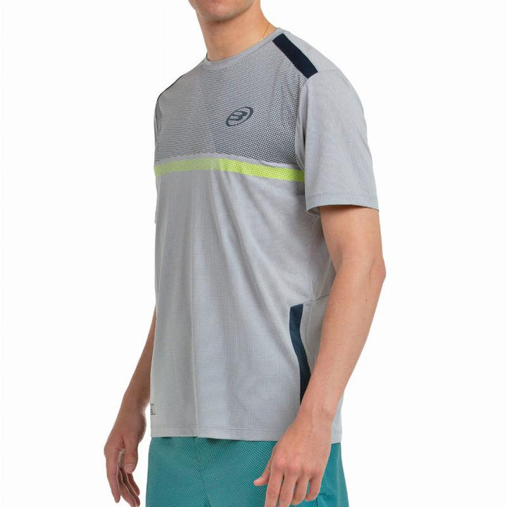 T-shirt Bullpadel Bilao Grigio Melange Medio