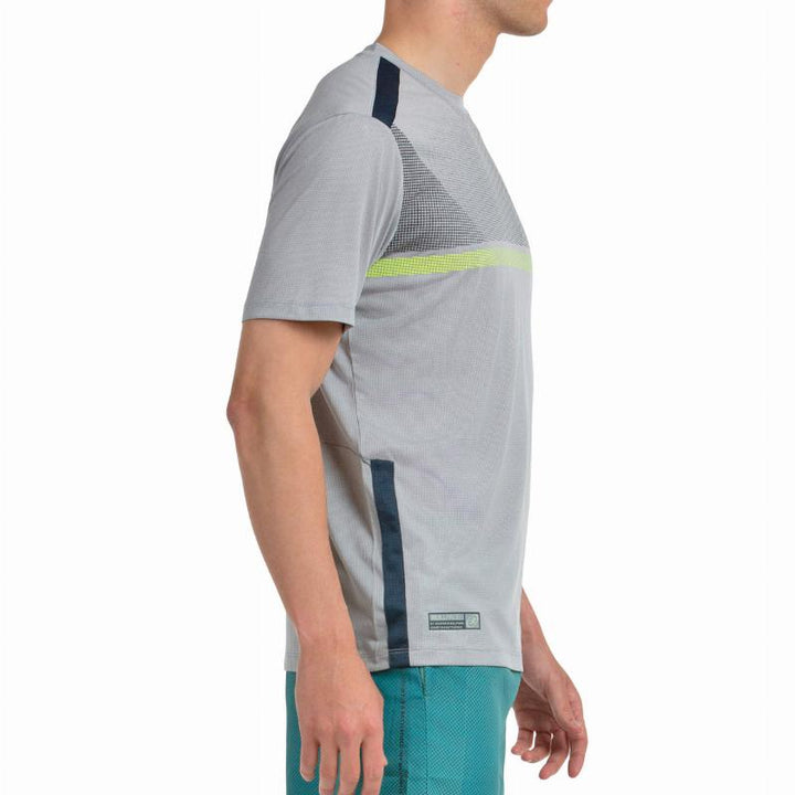 T-shirt Bullpadel Bilao Grigio Melange Medio