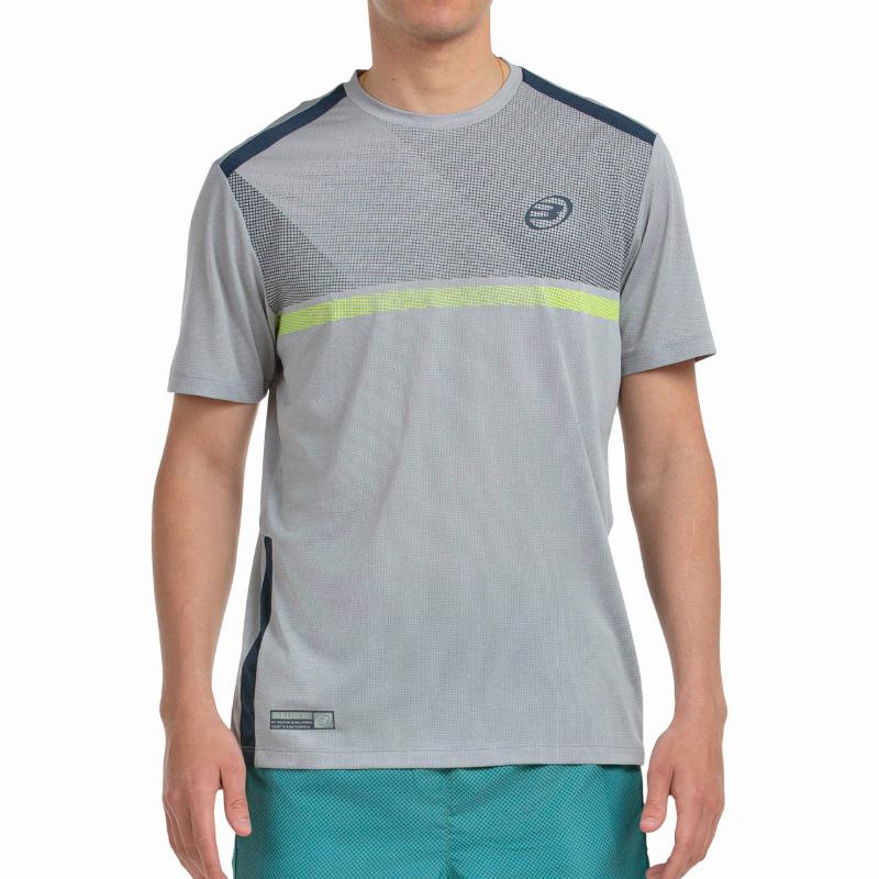 T-shirt Bullpadel Bilao Grigio Melange Medio