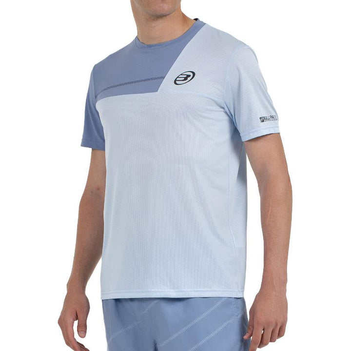 Maglietta Bullpadel Cacin Azzurro Ghiaccio Mélange